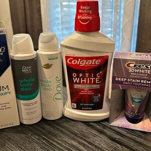 Dove whole body personal care bundle Optic White Crest 3D All new items